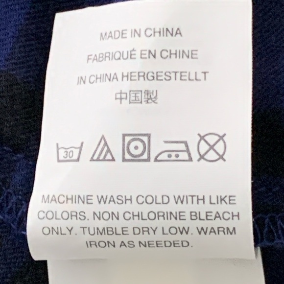 MADEWELL Top blue Plaid Wrap-Front Shirt in Arion XS - Picture 12 of 13